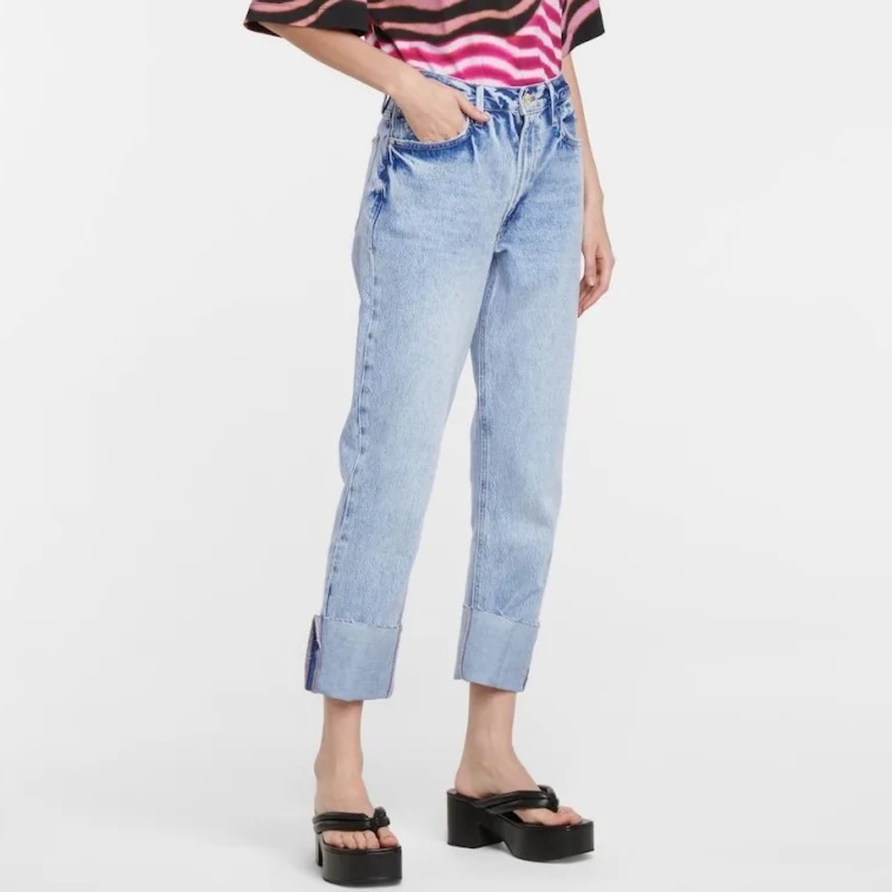 27 FRAME Le Piper Jeans- High-rise, Raw Hem